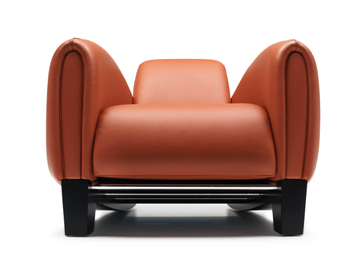 DS-57 AERO - Club leather armchair with armrests by de Sede - view 3